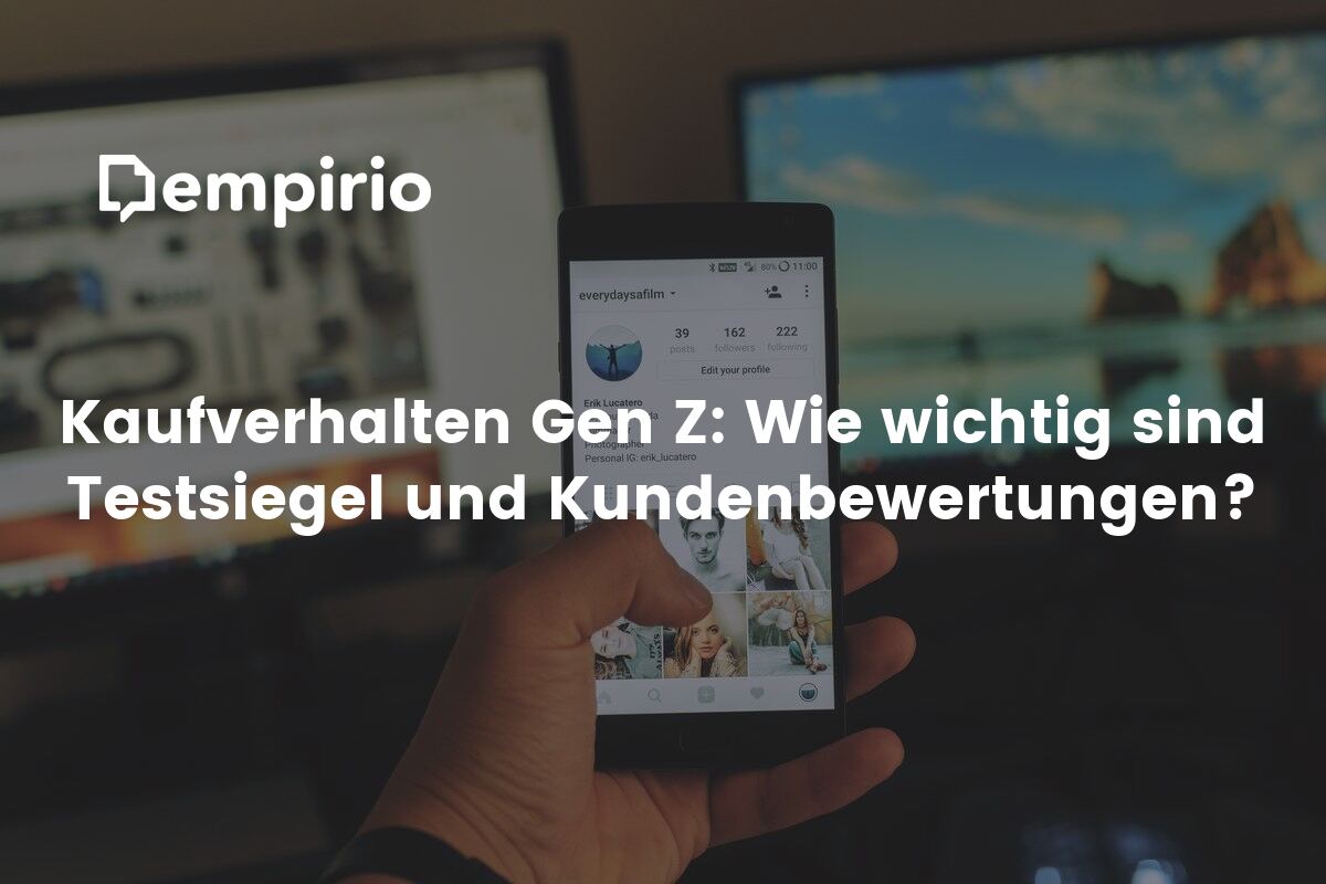 [Statistiken] Kaufverhalten Gen Z: Wie Wichtig Sind Testsiegel Und ...